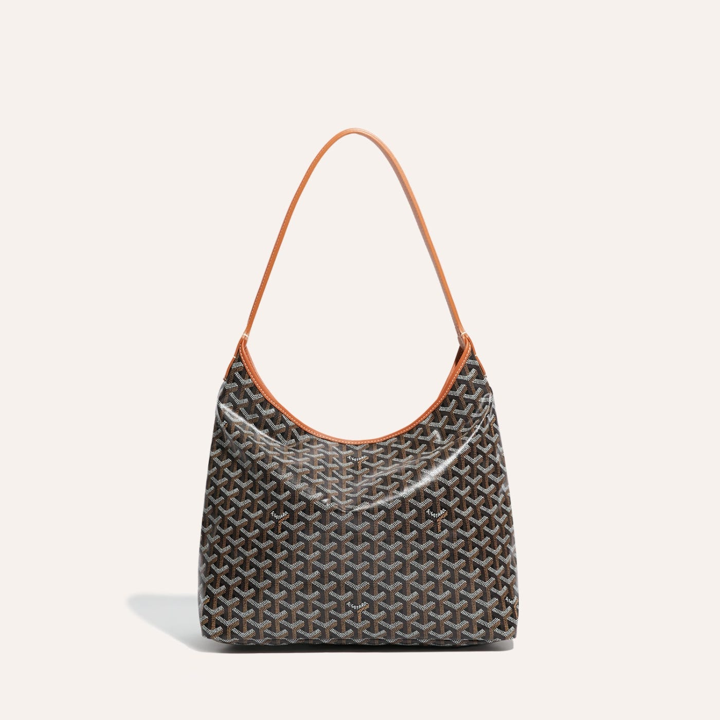 Goyard Bohème Hobo Bag Black & Brown - Image 1